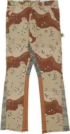 Gallery Dept. Camo La Flare Broek - Heren - Broeken - Beige - Maat: W31 L32 Katoen