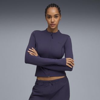 Puma Giacca sportiva PUMATECH SENSE da donna, Abbigliamento, Viola, XL
