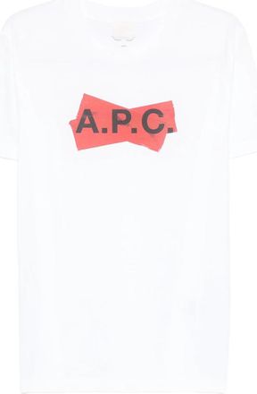 A.P.C. A. p.c. Logo-detail T-shirt