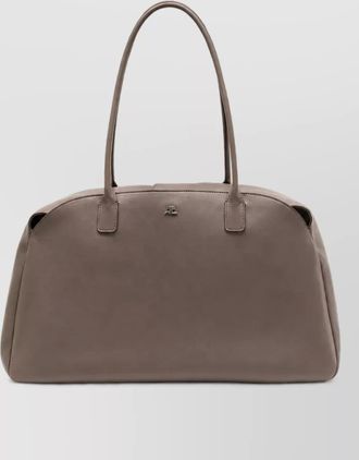 Courr&egrave;ges tr&egrave;s courr&egrave;ges leather travel bag