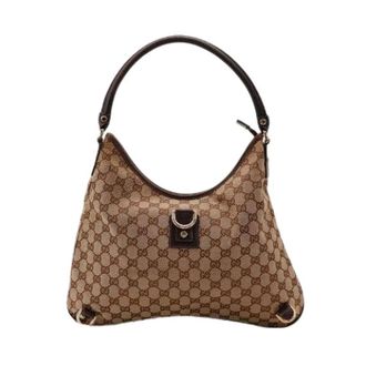 Gucci Pre-owned Shoulder Bags, female, Brown, Size: ONE SIZE Pre-owned Le Hobo