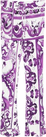 Dolce & Gabbana Trainingsbroek met print - Wit