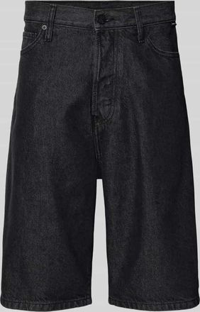 Armedangels Armedangels Loose Fit Jeansshorts aus Baumwoll-Mix Modell BAGGY in Dunkelgrau, Gr&ouml;&szlig;e 30