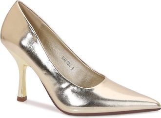 Berness Easton Pointed Toe Pump in Gold at Nordstrom Rack, Size 5.5