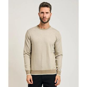 Yes-Zee YES Zee, Uomo, Maglie, Beige, 3Xl, new