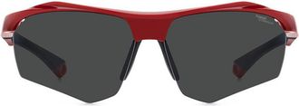 Polaroid PLD 7055/S Polarized C9A/E3 Mens Sunglasses Red Size 68