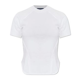 Sportmax Sportmax, Round-neck Knitwear, female, White, Size: XS Egrege Top