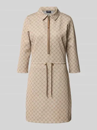 Joop Tailliertes Freizeitkleid mit Baumwoll-Anteil Modell Marissa in Beige, Gr&ouml;&szlig;e 34