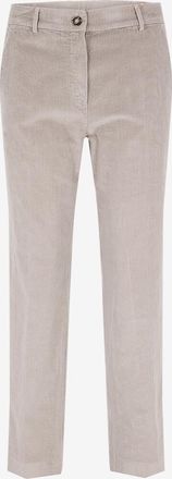 Fedeli Schmale Karottenhose aus Cord