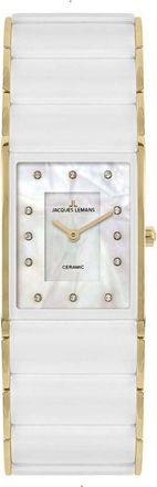 Jacques Lemans Womens 1-1940K Ladies Dublin Watch - Gold - One Size