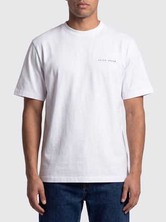 Daily Paper Clothing T-shirt girocollo in cotone con stampa grafica e logo frontale