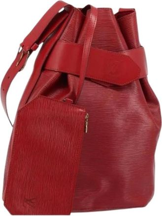 Louis Vuitton Pre-owned Bucket Bags, female, Red, Size: ONE SIZE Pre-owned Epi Bucket Bag