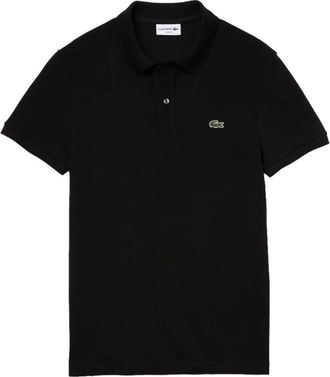 Lacoste Zwart Slim Fit Piqu&eacute; Poloshirt - Heren - Polos - Zwart - 2XL - Katoen - Tops