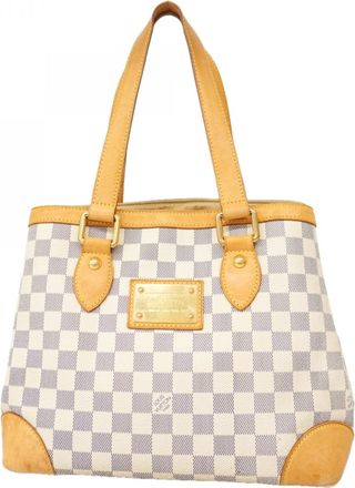 Louis Vuitton White Tote Bag (Pre-Owned)