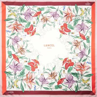 Lancel Sciarpa Tutti Fleuri - Bianco