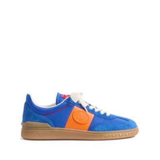 Valentino Garavani Sneakers, male, Blue, 7 UK, Blue Trainers Color-Block Design