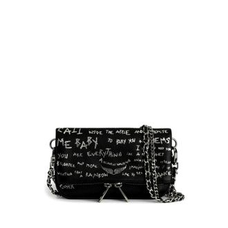 Zadig&Voltaire Dames, Tassen, Zwart, Maat: ONE Size Leer
