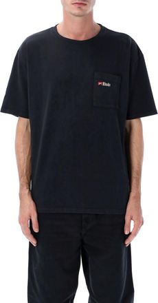 Rhude Black Chest Pocket Graphic T-Shirt
