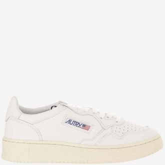 Autry White Lace Up Sneakers