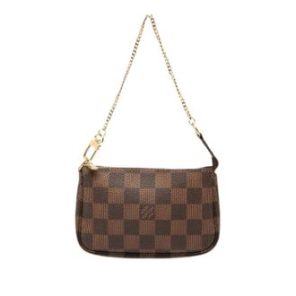 Louis Vuitton Pre-owned Mini Bags, female, Brown, Size: ONE SIZE Pre-owned Mini Pochette Accessoires