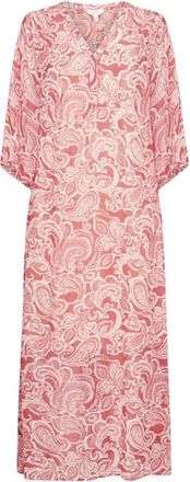 Part Two Elegante Maxi-jurk met Paisley-print - Dames - Casual kleedjes - Roze - M - Kleedjes