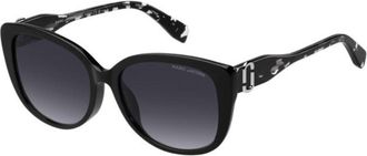 Marc Jacobs MARC 791/F/S Asian Fit WR7/9O Womens Sunglasses Black Size 57