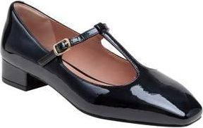 Linea Paolo Marcel T-Strap Pump in Black at Nordstrom Rack, Size 8