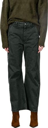 Mason's Vivienne City Chino Pants - - Trousers - Donna - Verde - 2XS
