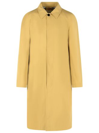 Burberry Hamper Long Cotton Raincoat