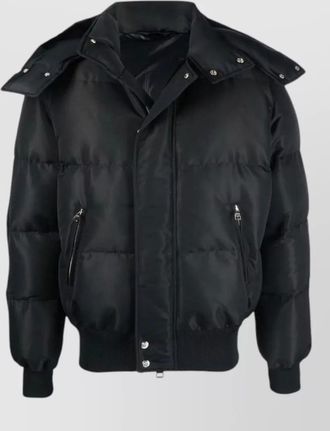 Alexander McQueen down bomber jacket