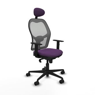 Piqueras y Crespo Silla De Oficina Con Cabecero Jorquera Piqueras Y Crespo 1d036n1 Morado
