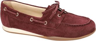 Nero Giardini Velours Moccasin - Dames - Schoenen - Rood - Maat: 35 EU Velours