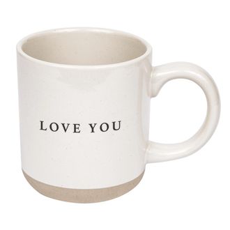 Sweet Water Decor Stoneware Pattern Coffee Mug in Love You at Nordstrom