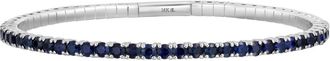 Bony Levy El Mar Gemstone Bracelet in 18K White Gold Sapphire at Nordstrom, Size Medium
