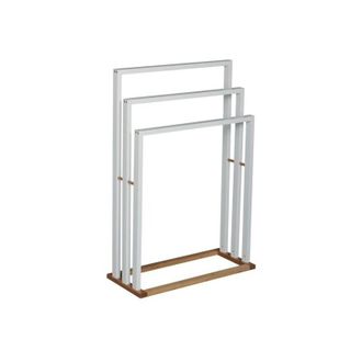 MSV Msv - Toallero Bamb&uacute; Y Mdf Blanco