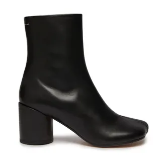 Maison Margiela Heeled Boots, female, Black, Size: 7 1/2 US Anatomic Ankle Boots