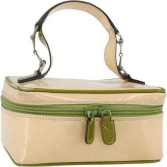 Gucci Pre-owned Mini Bag - Dames - Vintage Mini Tas - Beige - ONE Size - Leer - Vintage