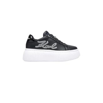 Karl Lagerfeld Dames, Schoenen, Zwart, Maat: 40 EU Leer