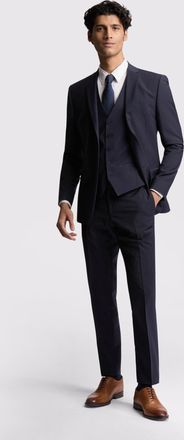 Ted Baker Mens Premium Navy Panama Slim Suit Jacket - Size 46 (Chest)