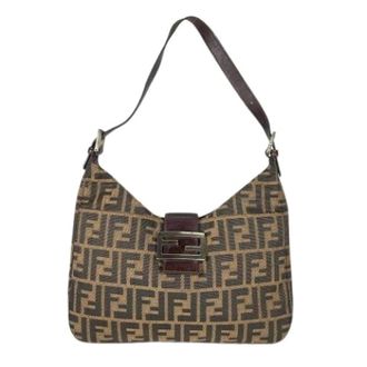 Fendi Pre-owned Shoulder Bags, female, Brown, Size: ONE SIZE Pre-owned Vintage Shoulder Bag