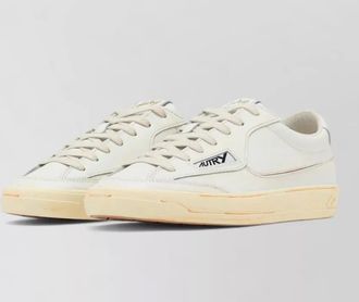 Autry windscape low sneakers perforated toe rubber