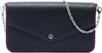 Louis Vuitton Tweedehands leren Louis Vuitton tassen - Dames - Vintage Schoudertas - Zwart - ONE Size - Vintage