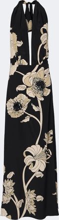 Johanna Ortiz Floral silk maxi dress