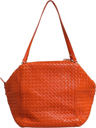 Bottega Veneta Intrecciato Nappa Leather Cube Womens Bag (Pre-Owned)