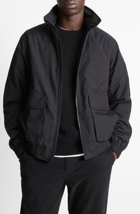 Vince Ripstop Bomber Jacket in Black at Nordstrom Rack, Size Xx-Large