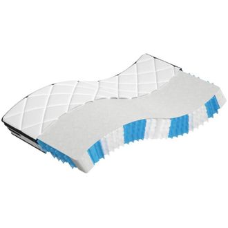 vidaXL Pocket Spring Mattress Medium Plus 90x200 cm Vidaxl