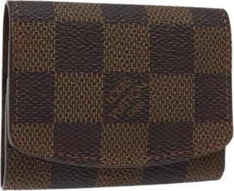 Louis Vuitton Pre-owned Wallets, female, Brown, Size: ONE SIZE Pre-owned Vintage Wallet