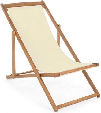 BIZZOTTO 4x Noem&iacute; Ecru Relax Tumbona