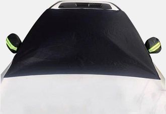 No Brand Protector Anticongelante Para Parabrisas De Coche, 210 X 125 Cm, Funda Para Invierno Y Verano Para Protecci&oacute;n Contra Rayos Uv, Hielo, Nieve, Sol Y Llu