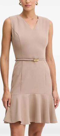 Marciano Jurk met V-hals - Beige
